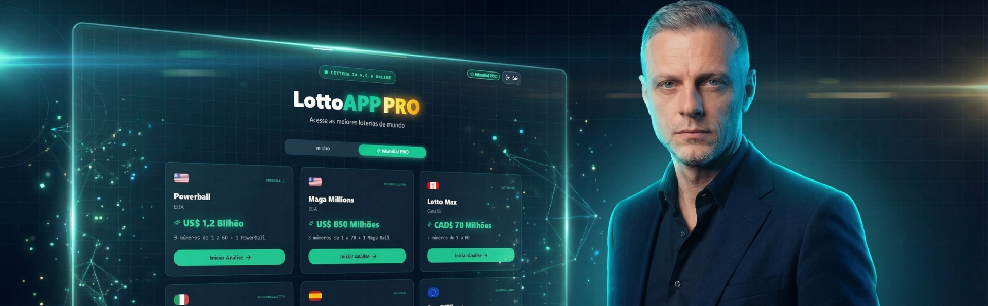 LottoApp PRO Banner